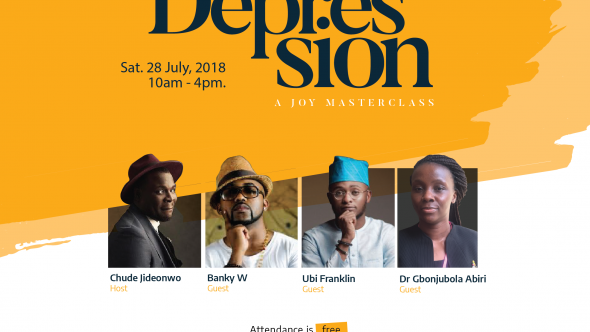 Joy, Inc., MANI, SheWritesWoman to host Banky W, Ubi Franklin and Gbonjubola Abiri at ‘Dealing with Depression – A Joy Masterclass’
