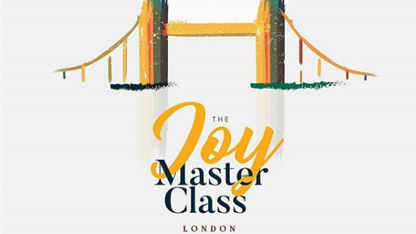 The Joy Masterclass London holds at London Business School on September 15, 2018