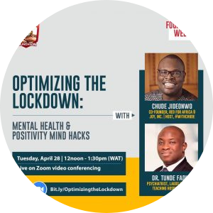 Chude Jideonwo to speak on Optimizing the Lockdown at Sahara Foundation Webinar