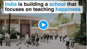 Education meets happiness in India [Video]