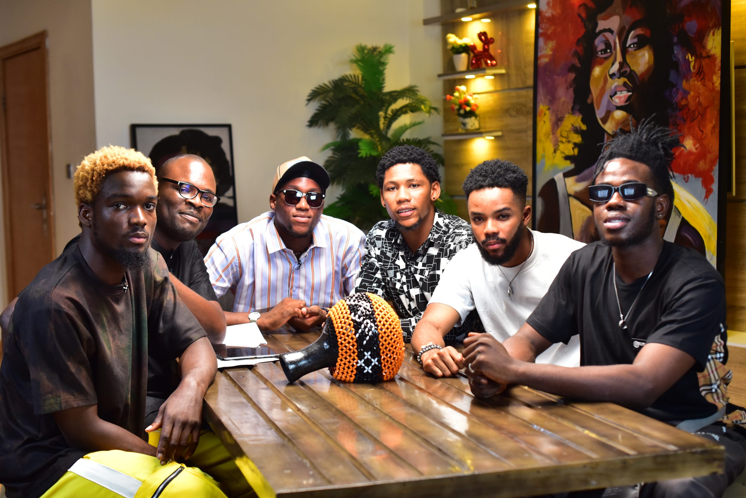 Lead actors on Dark October – Chuks Joseph, Munachi Okpara, Kem-Ajieh Ikechukwu, Kelechukwu Oriaku, Chibie Olusama, share on #ChudesFilmClub 