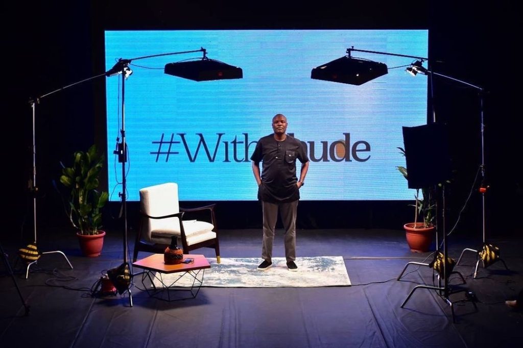 ‘Watching Oprah and Brene Brown inspired me to create #WithChude,’ Chude Jideonwo shares.