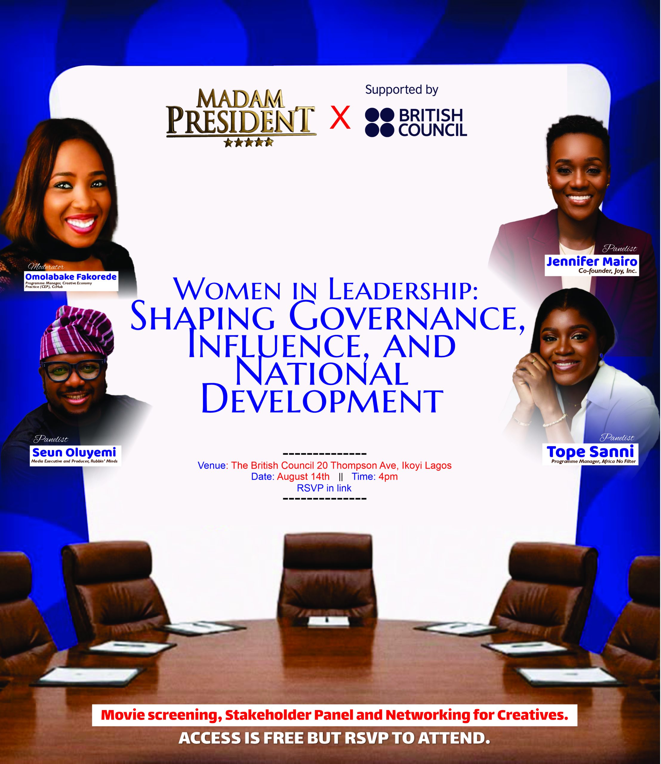 ‘Madam President’ Screening Brings Creatives and Industry Voices Together for a Conversation on Leadership and Representation