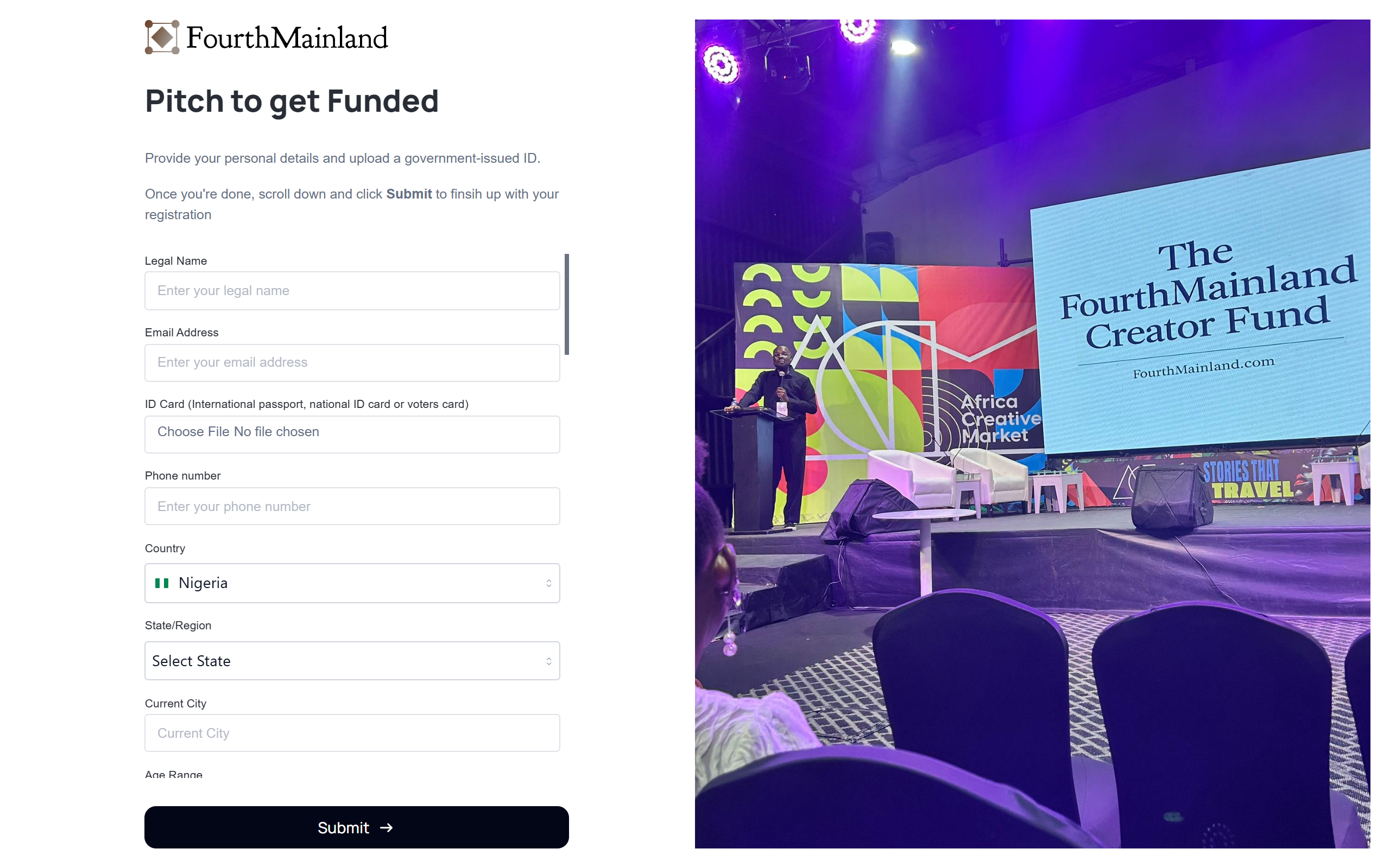 The FourthMainland Creator Fund project screenshot 2